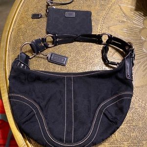 Coach Bag and Wristlet